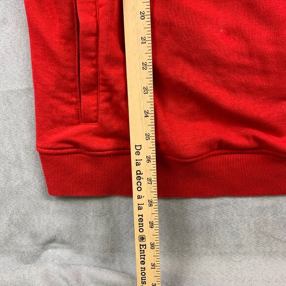 Puma Ferrari Men Sweater 2XL Red Hoodie Long Sleeve Big Logo Luxury Cars Italian - Picture 7 of 11